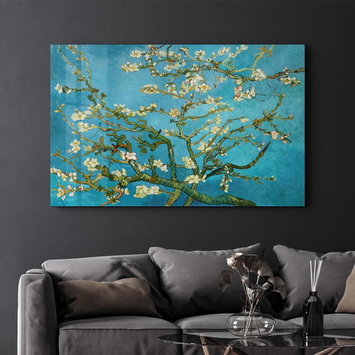 Wallity Pintura Decorativa de Vidrio Templado Multicolor 46 x 72 cm